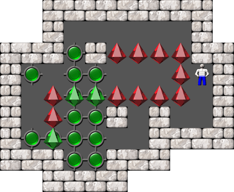 Sokoban Chrysalis Collection 4 level 27